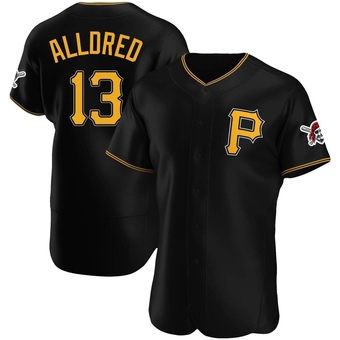 Authentic Pittsburgh Pirates Cameron Alldred Alternate Jersey - Black