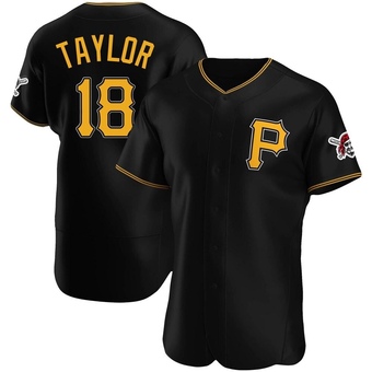 Authentic Pittsburgh Pirates Michael Taylor Alternate Jersey - Black