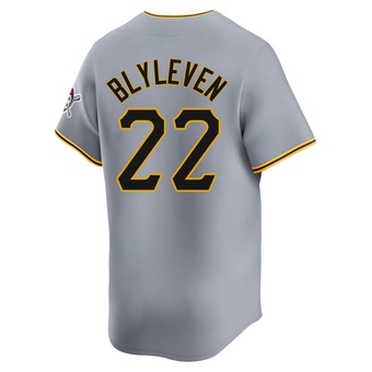 Limited Pittsburgh Pirates Bert Blyleven Away Jersey - Gray