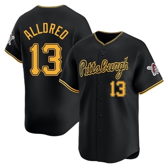 Limited Pittsburgh Pirates Cameron Alldred Alternate Jersey - Black