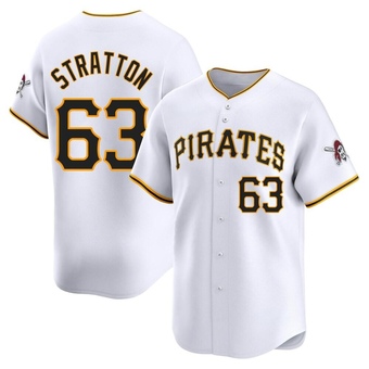 Limited Pittsburgh Pirates Hunter Stratton Home Jersey - White