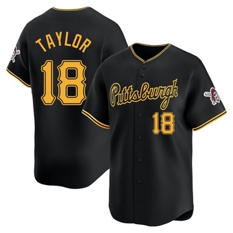 Limited Pittsburgh Pirates Michael Taylor Alternate Jersey - Black