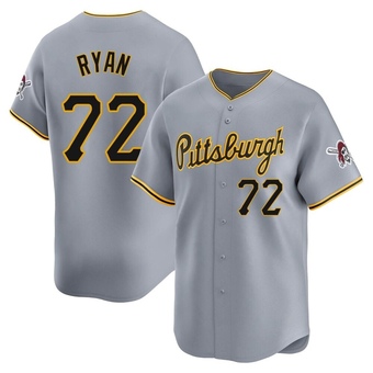 Limited Pittsburgh Pirates Ryder Ryan Away Jersey - Gray