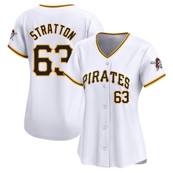 Women's Limited Pittsburgh Pirates Hunter Stratton Home Jersey - White