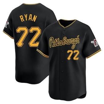 Youth Limited Pittsburgh Pirates Ryder Ryan Alternate Jersey - Black